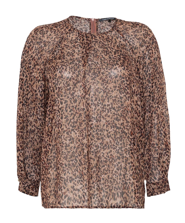 Blouse bruin