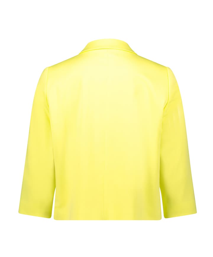 Dames blazer geel