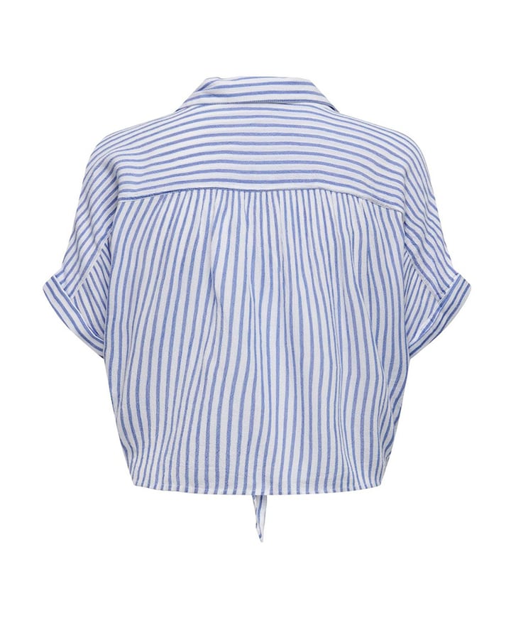 Blouse blauw