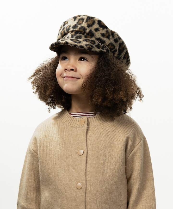 Meisjes cap bruin