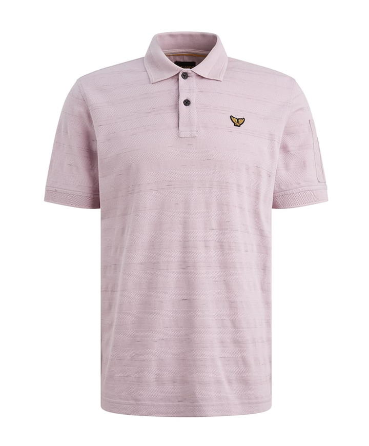 Heren polo paars