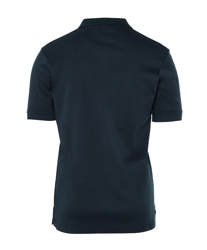 Heren polo blauw