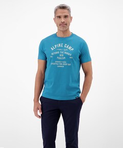 Heren t-shirt blauw