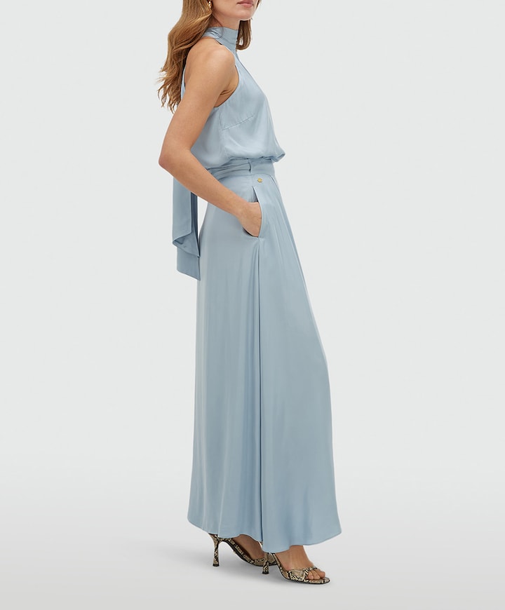 Dames rok blauw