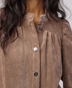 Dames blouse beige