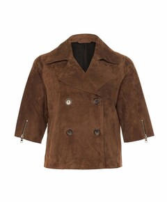 Leren jas bruin