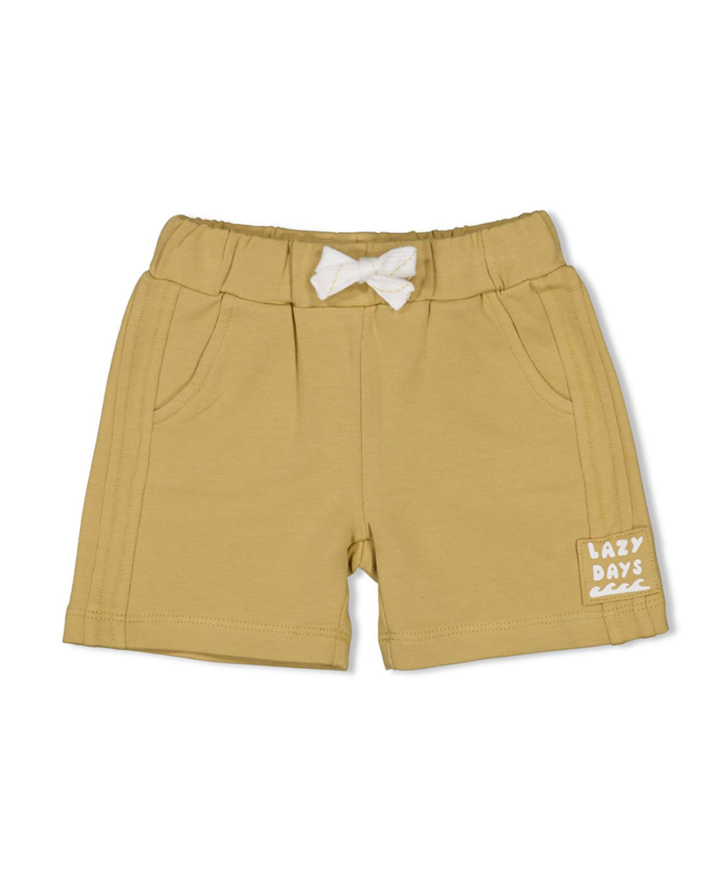 Short meisjes korte broek geel