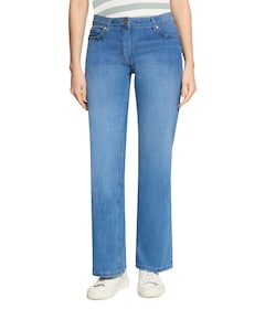dames jeans blauw
