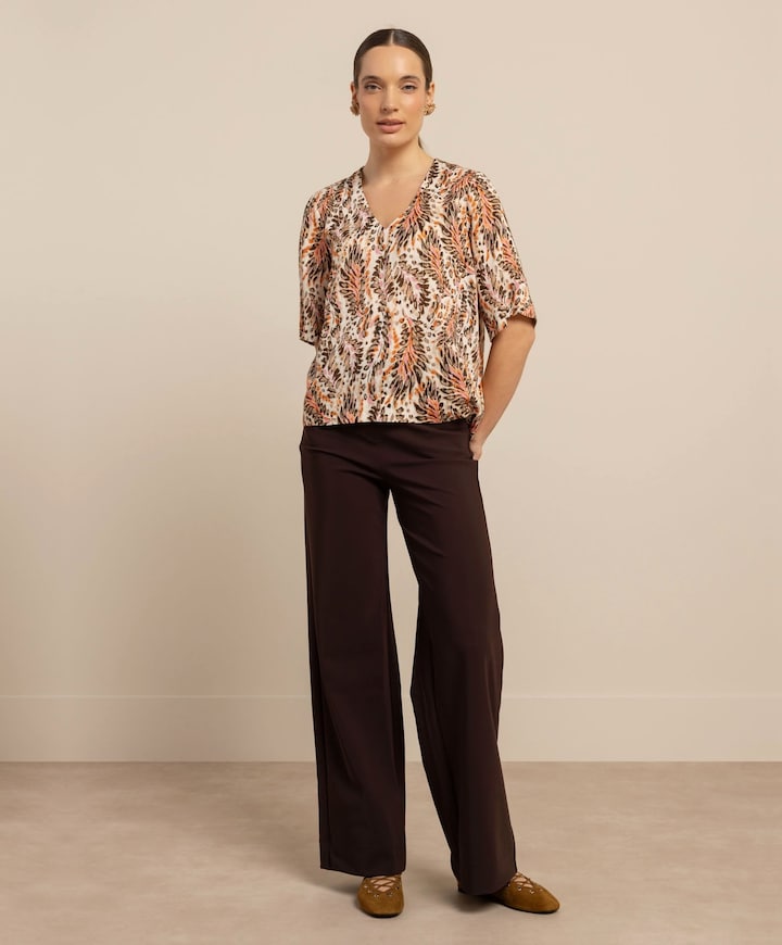 Dames blouse multicolor
