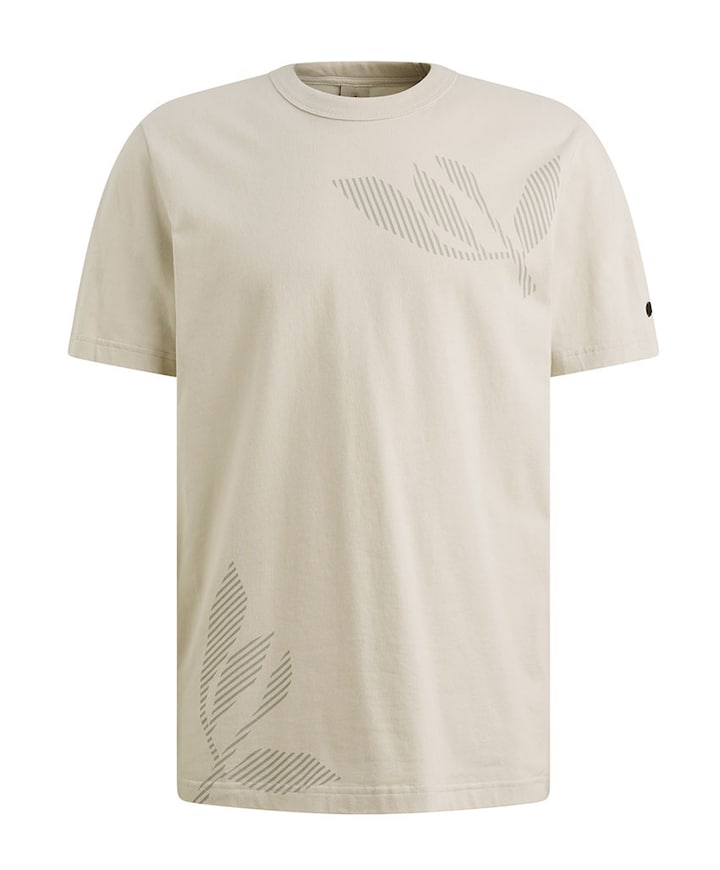 Heren T-shirt beige