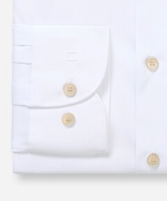 Heren overhemd lange mouw wit