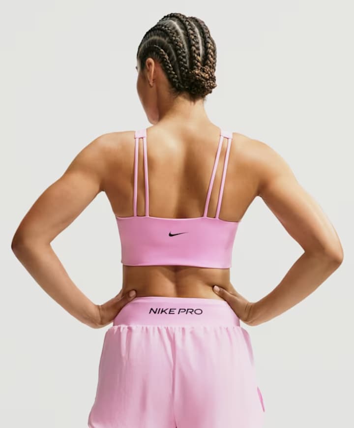 Dames sport bh roze