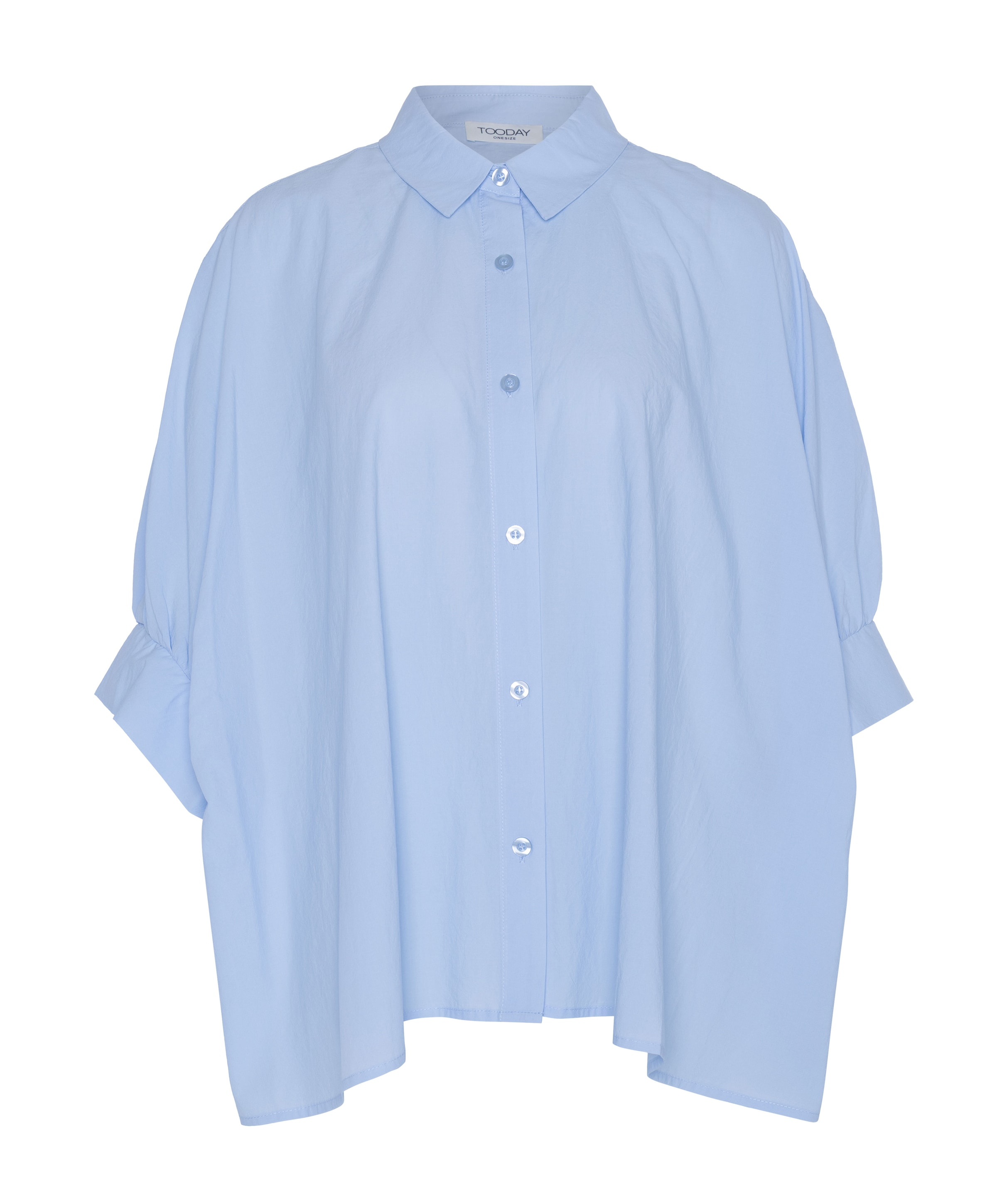 Dames blouse onesize blauw