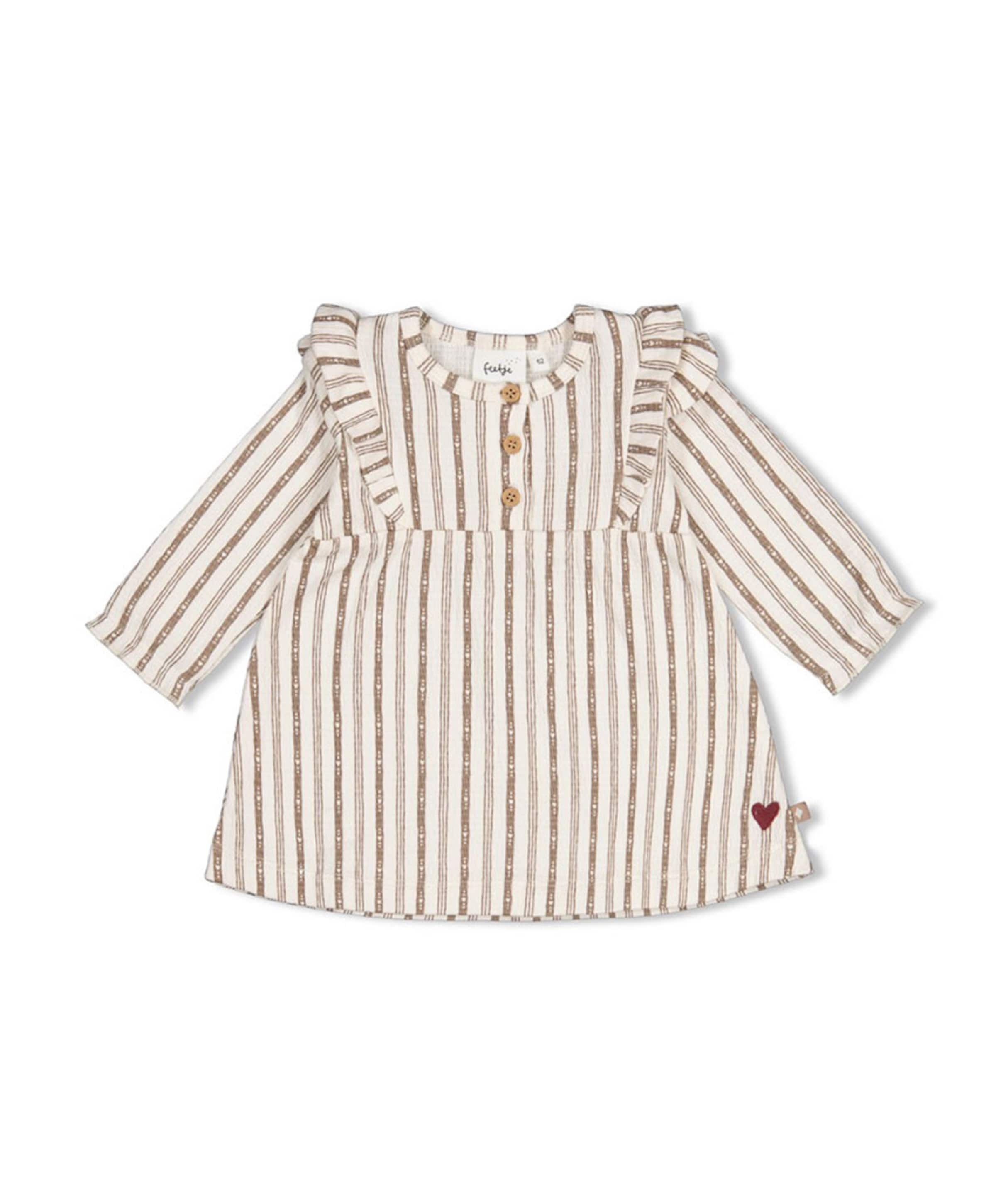 Meisjes jurk beige