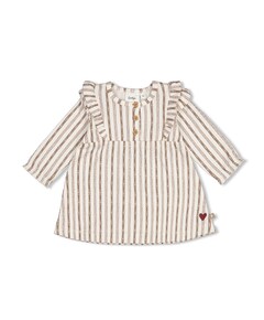Meisjes jurk beige