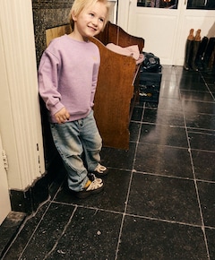 Jongens sweater paars