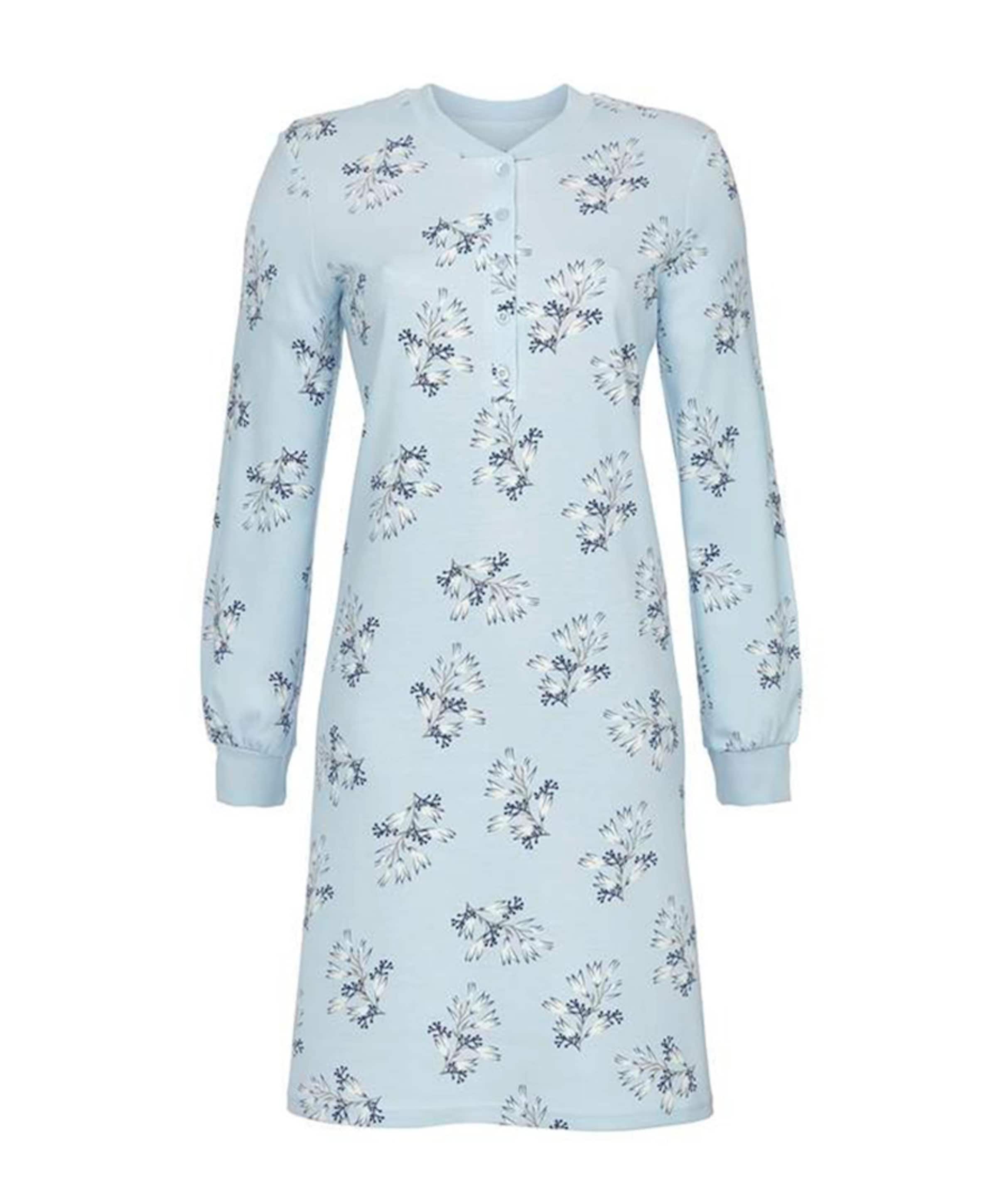 Dames nachthemd blauw