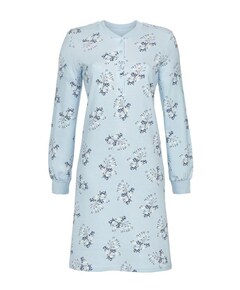 Dames nachthemd blauw