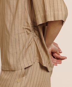 Dames blouse beige