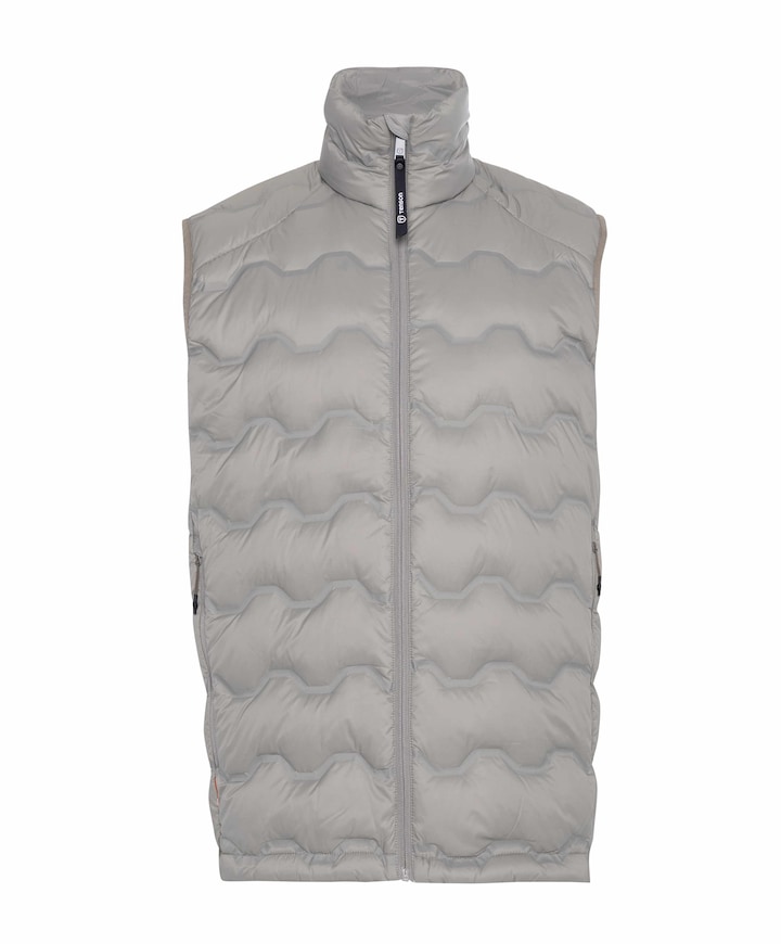Heren bodywarmer beige