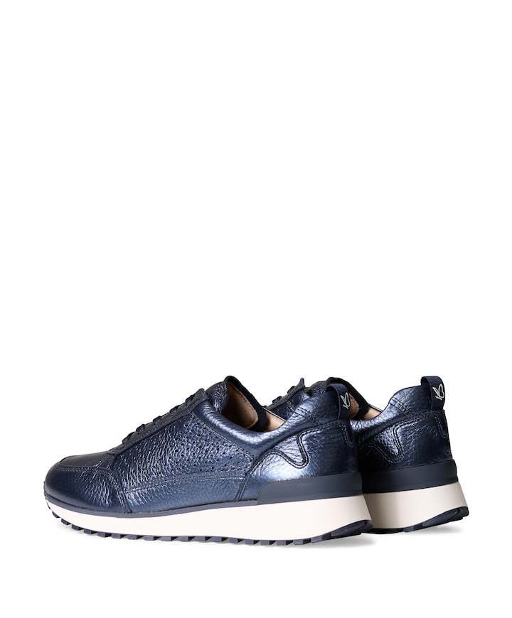 Women Lace-up dames sneakers blauw