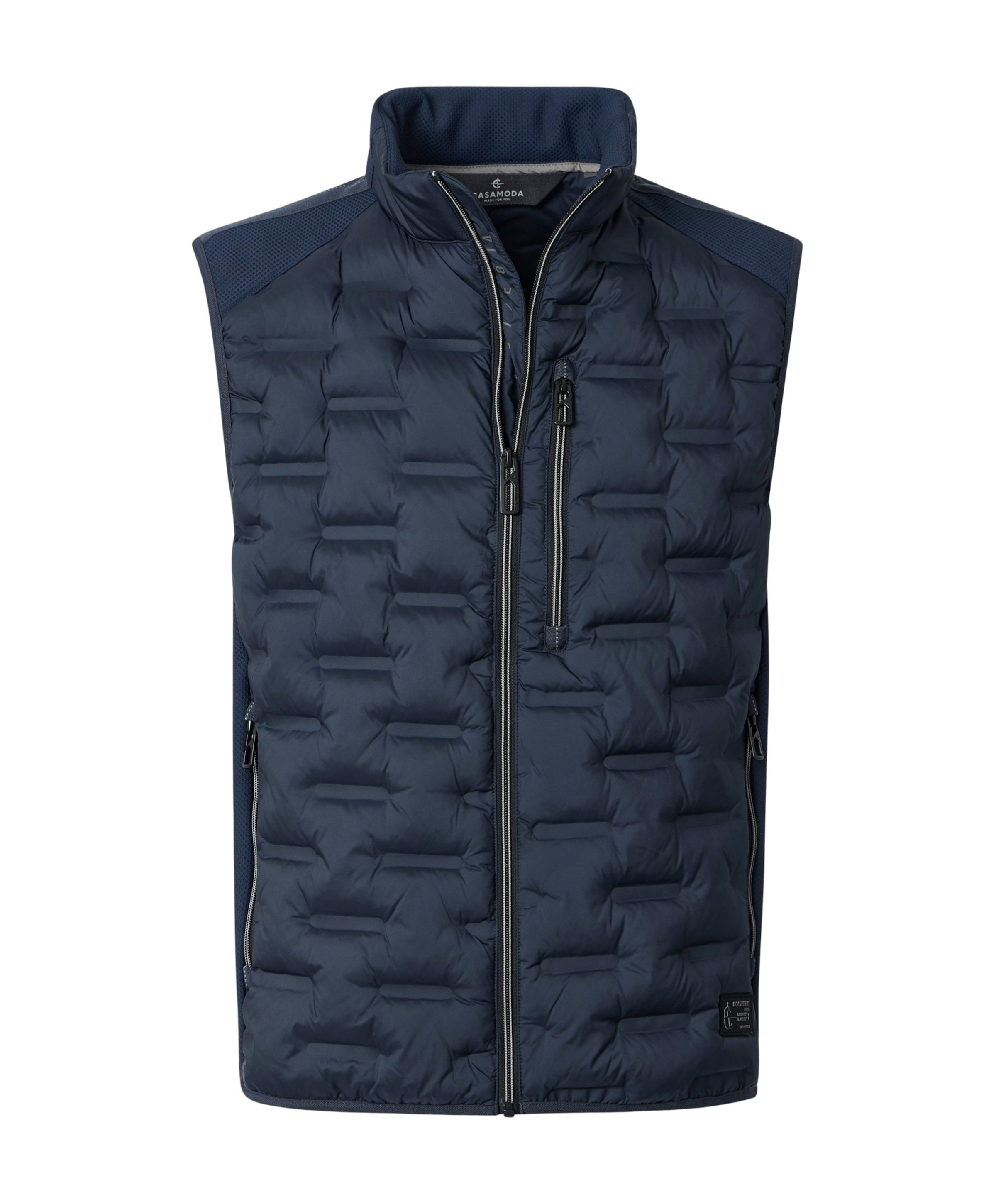 Heren bodywarmer blauw