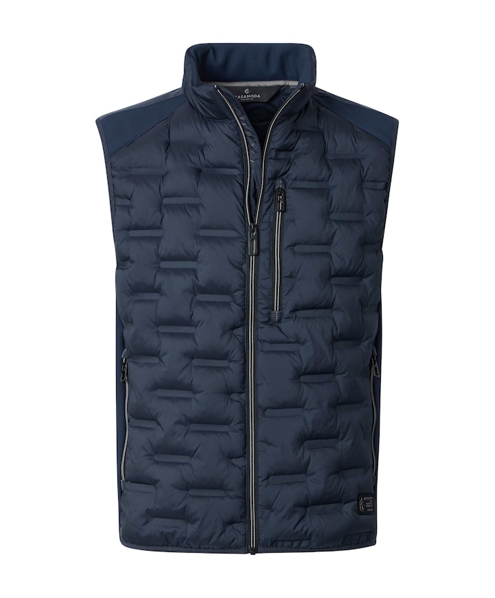 Heren bodywarmer blauw