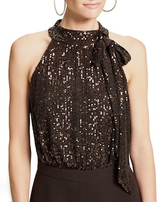 dames jumpsuit bruin