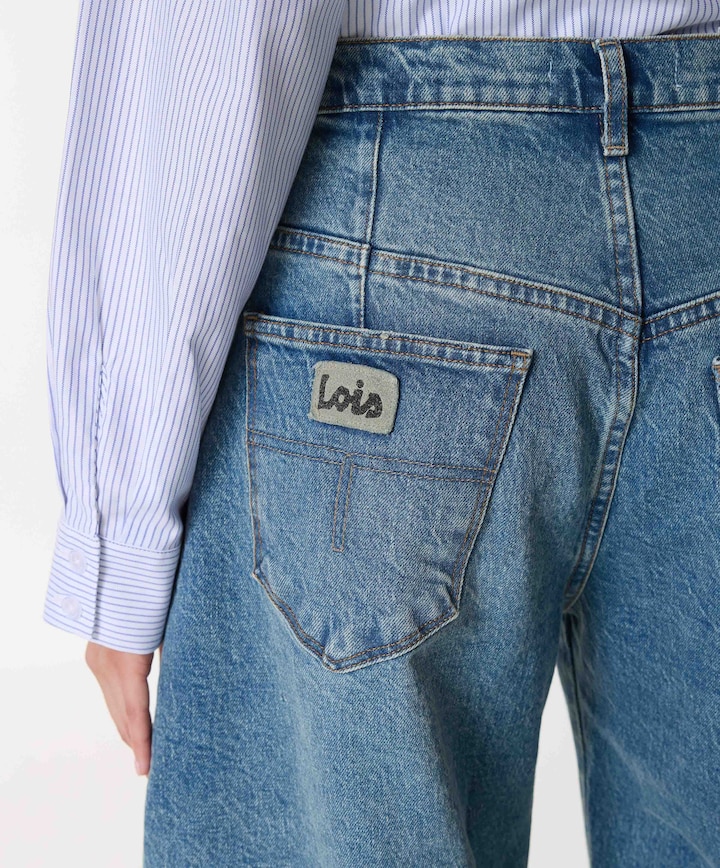 Aliana 8112 Barril Winter  dames jeans blauw