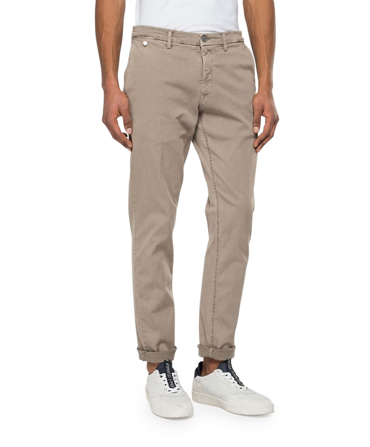 Benni pant heren broek beige