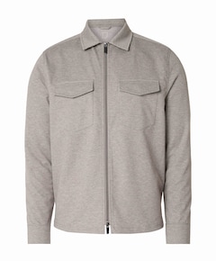Heren overshirt beige