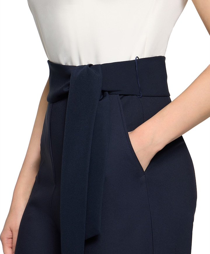 dames jumpsuit blauw