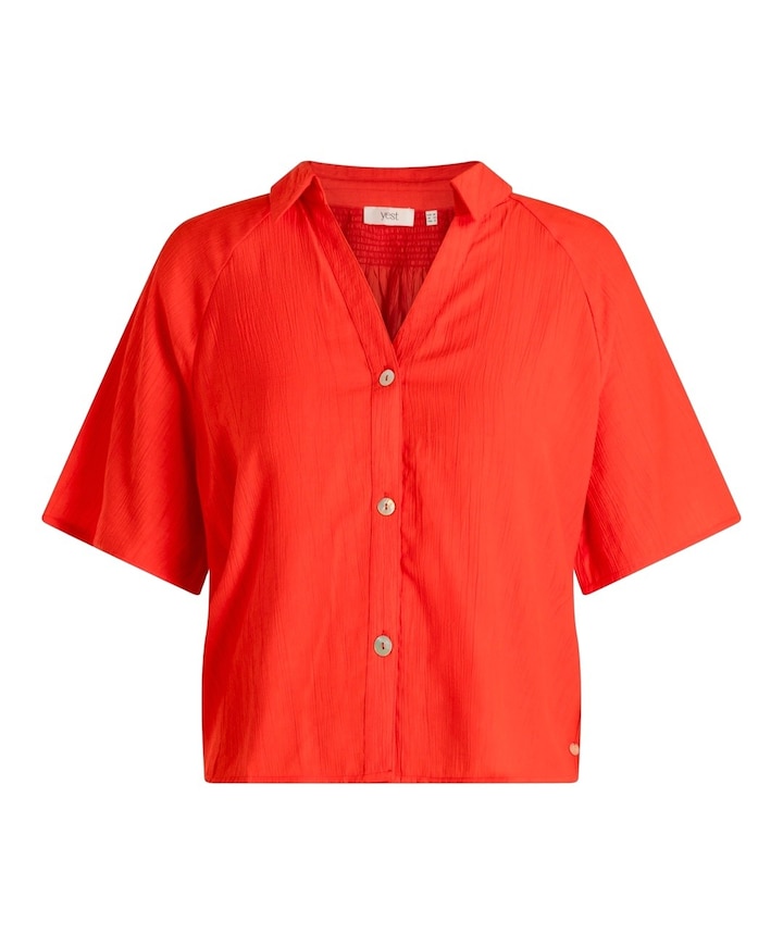 Dames blouse rood