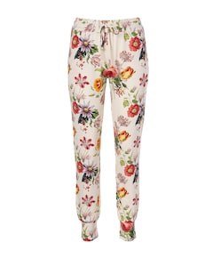 Dames pyjamabroek ecru