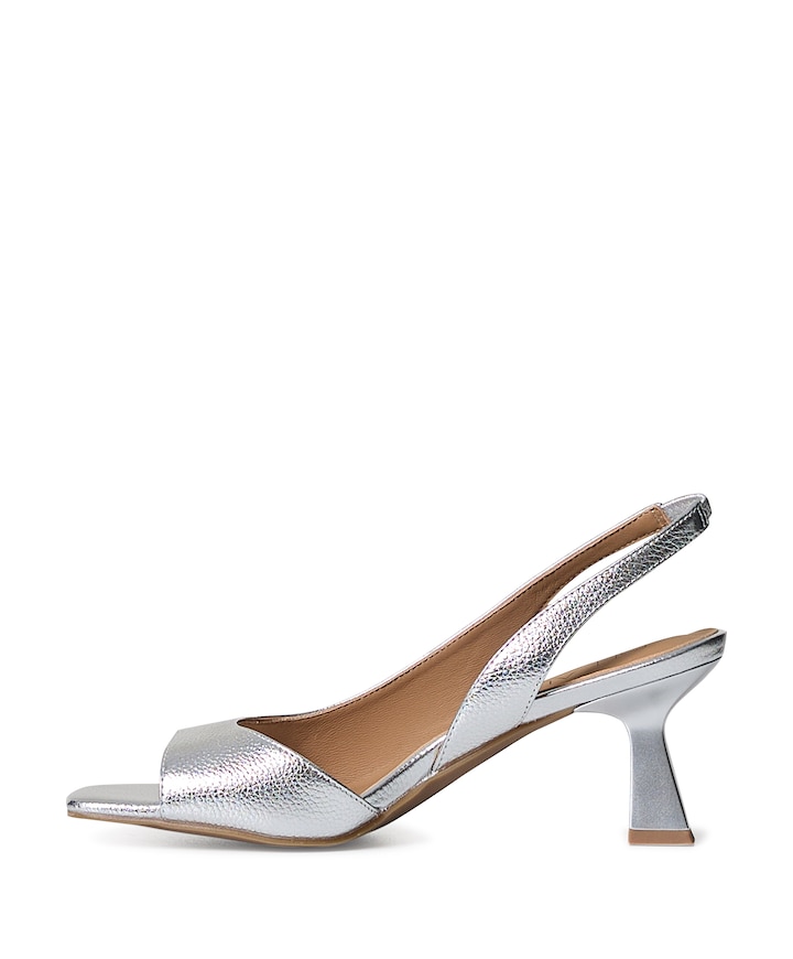 Wiberta dames sandalets zilver