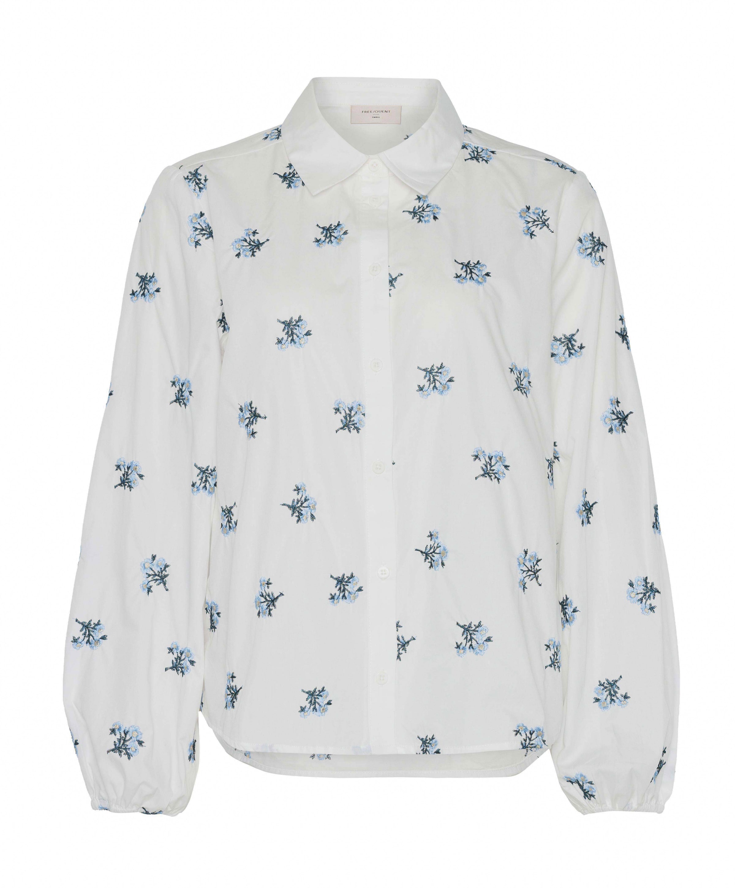 Dames blouse blauw