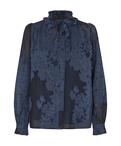 Dames blouse blauw