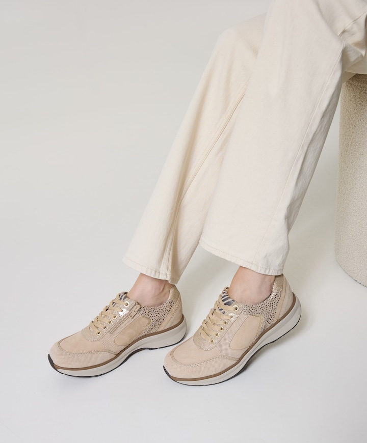 Georgia dames sneakers beige