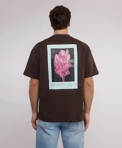 Heren T-shirt bruin