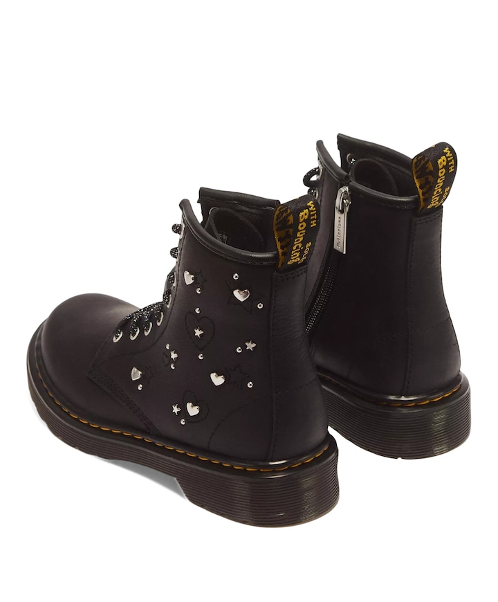 1460 HS J meisjes boots zwart