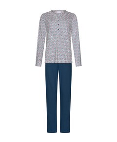 Dames pyjamaset blauw