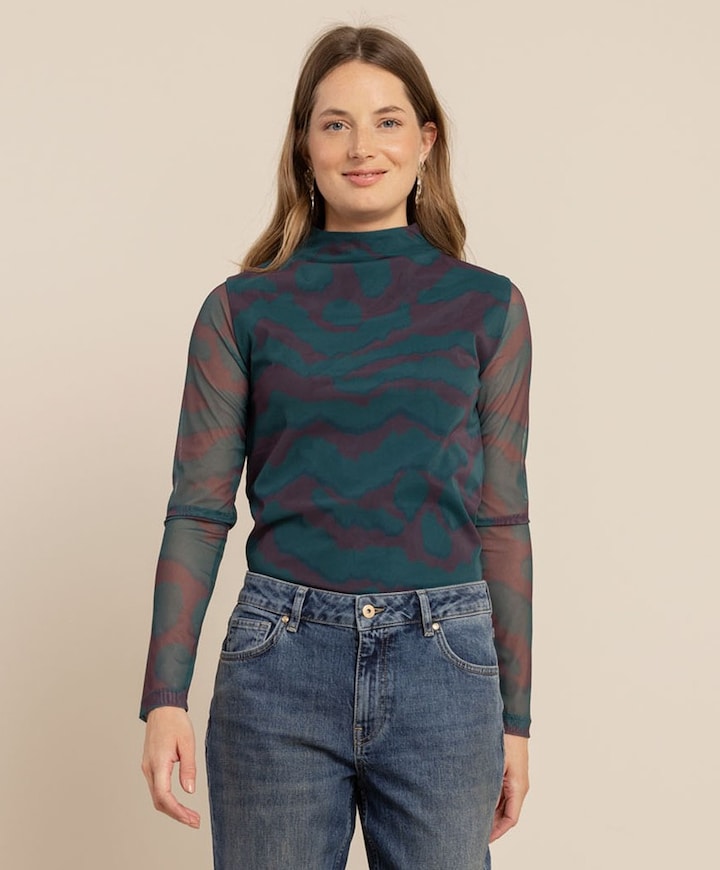 Dames top groen