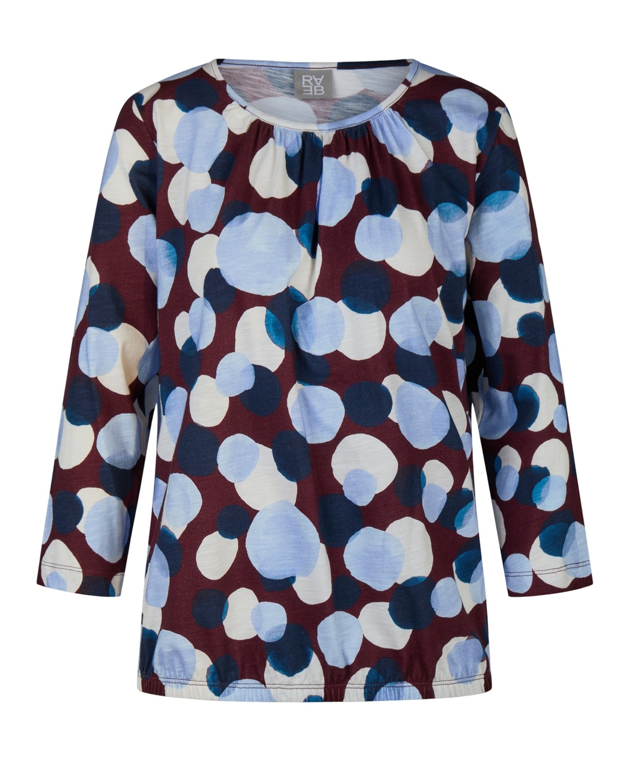 Dames longsleeve bordeaux