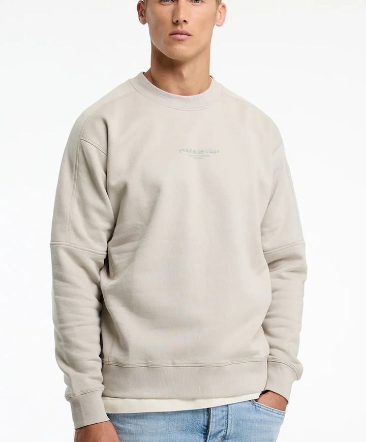 Heren sweater grijs