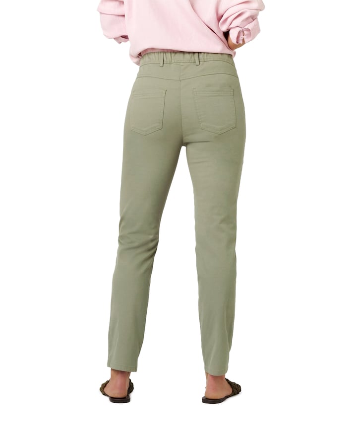 Alice Zip 7/8 dames broek groen