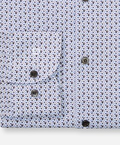 Overhemd lange mouw blauw