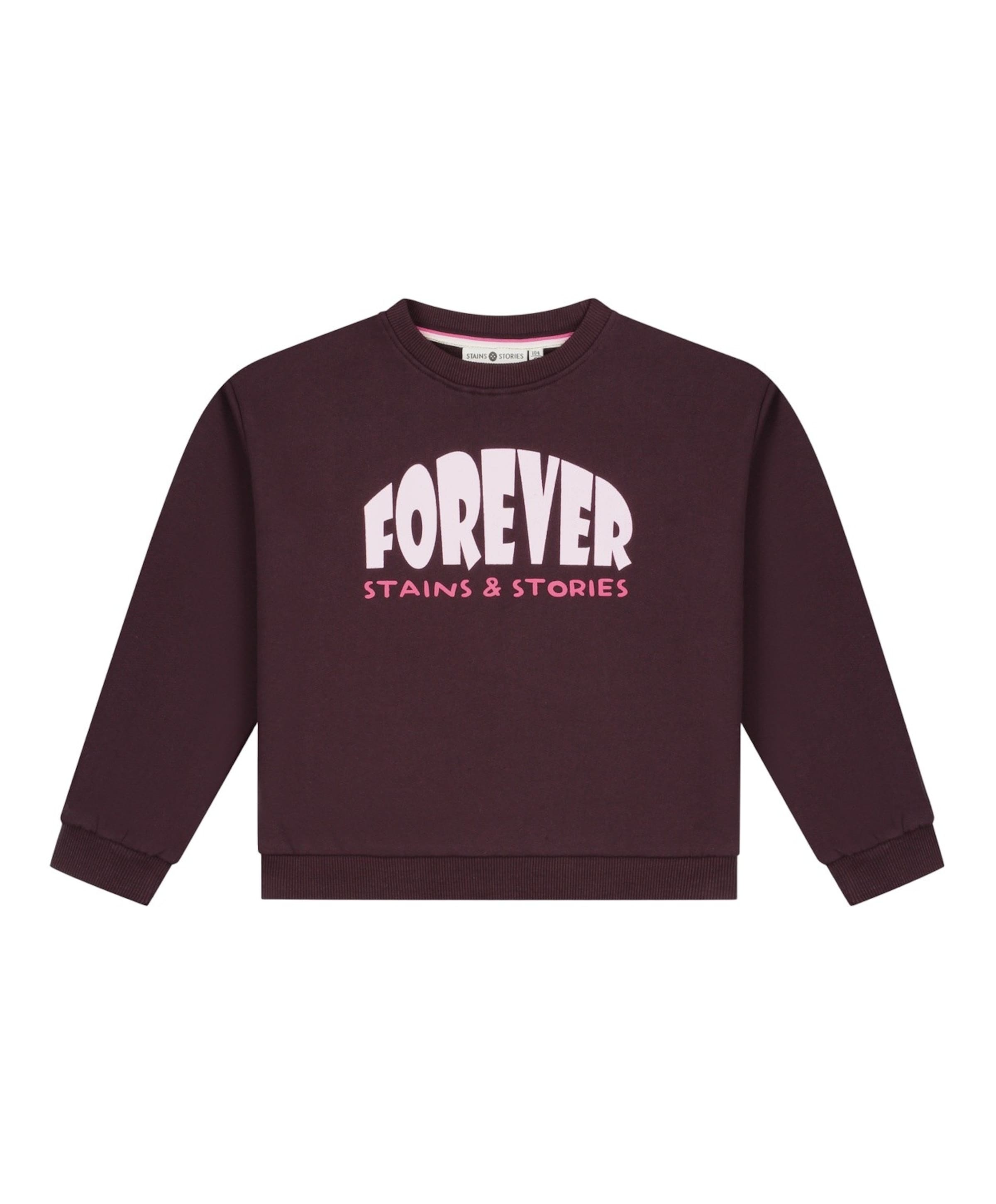 Meisjes sweater bordeaux