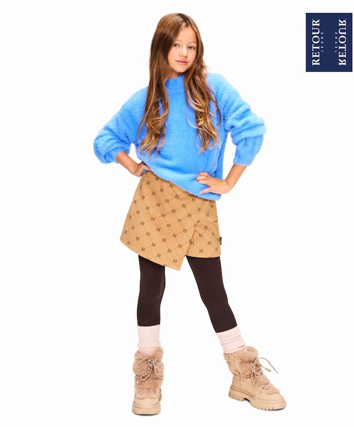 Meisjes trui blauw