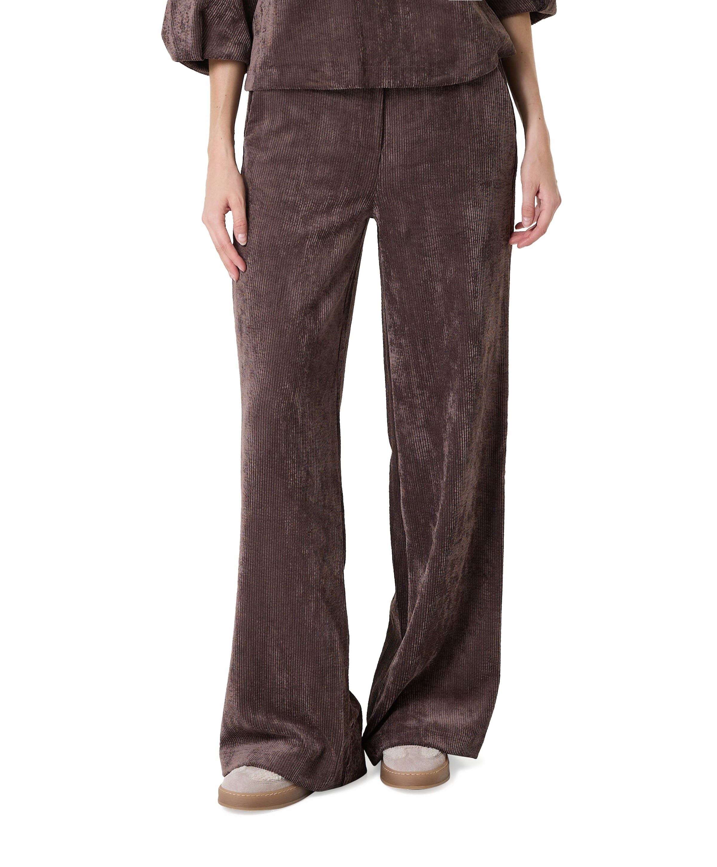 Dames broek bruin