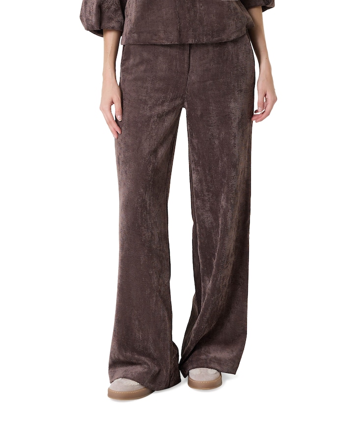 Dames broek bruin
